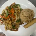 Best D12. Teriyaki Sauteed Beef or Chicken in Morrow, GA